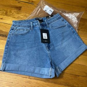 Fashion Nova Women High Waisted Jeans Shorts